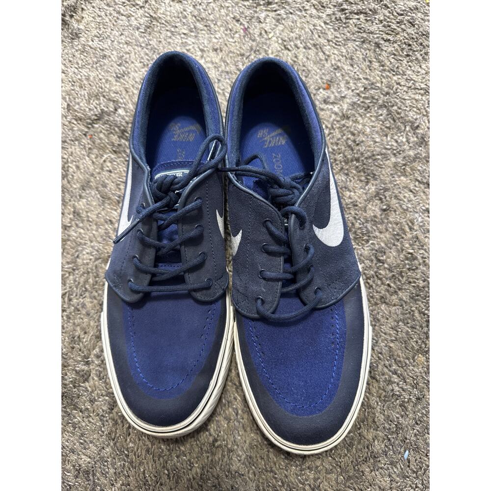 NIKE‎ SB Zoom Stefan Janoski Skateboarding Shoes Mens Size 9 631298-414 Blue